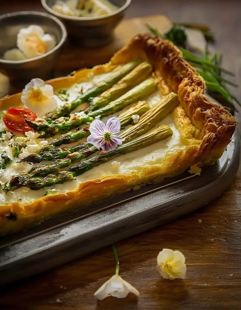 Spargel Torte